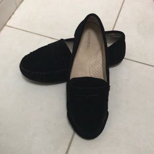 NWOT SUEDE driving loader